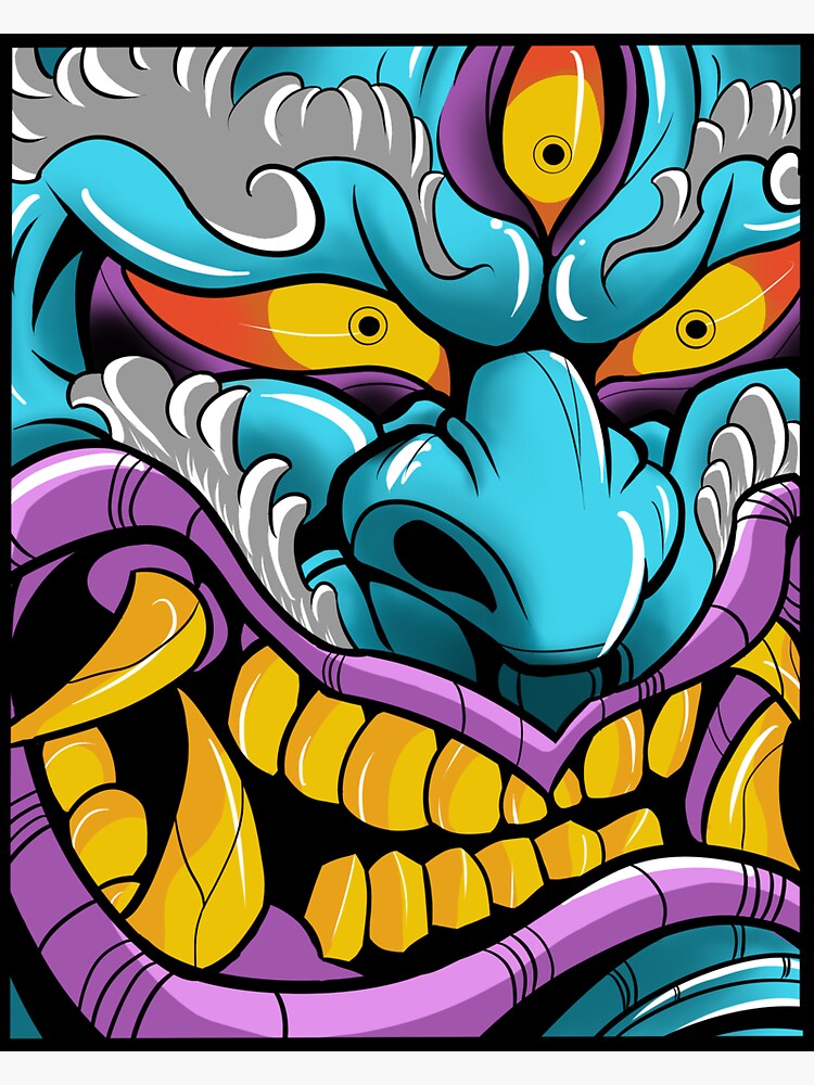 "Demon" Sticker by alfonsox100 | Redbubble