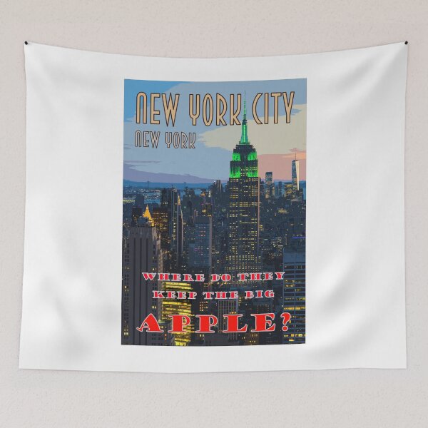 Item preview, New York City Funny Travel Poster designed and sold by loggeron30.