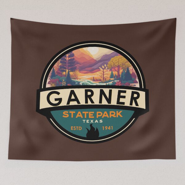 Item preview, Garner State Park Texas Emblem designed and sold by KrisSidDesigns.
