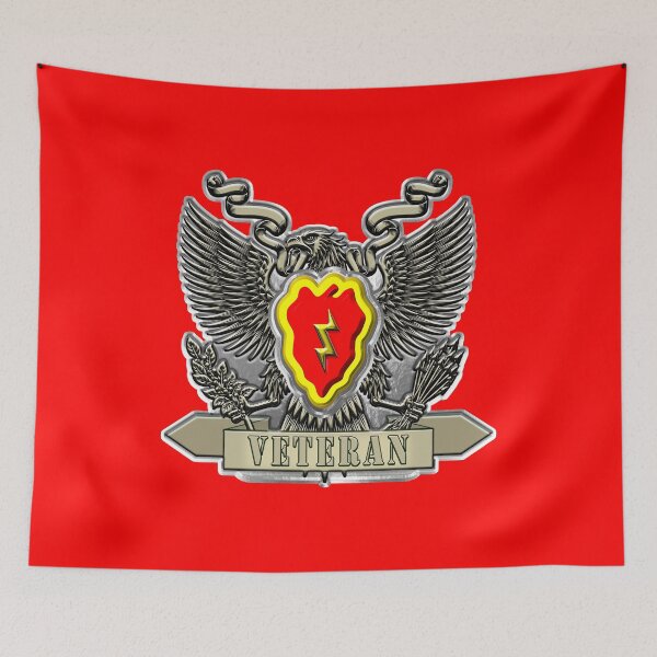 Item preview, 25th Infantry Division Veteran designed and sold by SoldierAlways.
