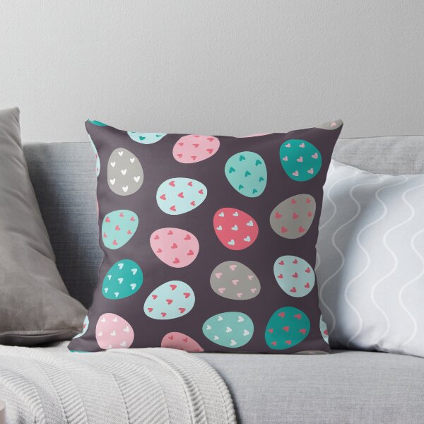 Item preview, cute easter eggs on a black background designed and sold by Dream Designs.