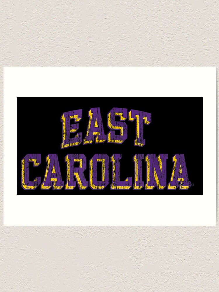 Elite Authentics East Carolina Pirates Womens Arch Over White T-Shirt