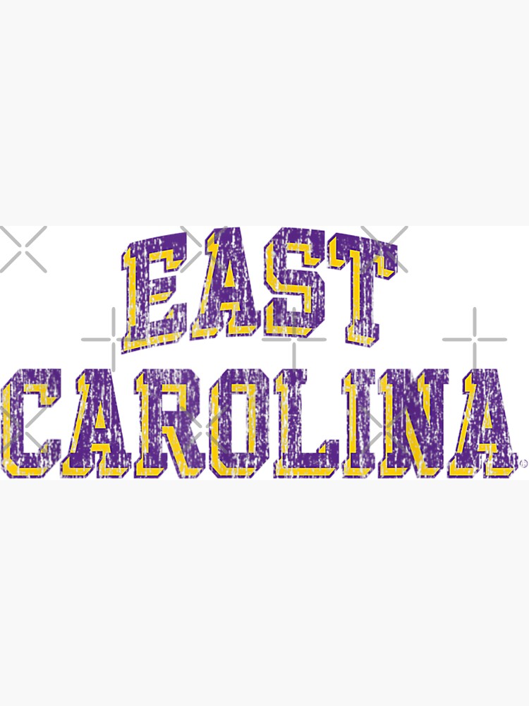 Vintage East Carolina Pirates Plaque Sticker