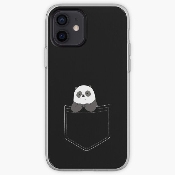 Pan Pan in a pocket iPhone Soft Case