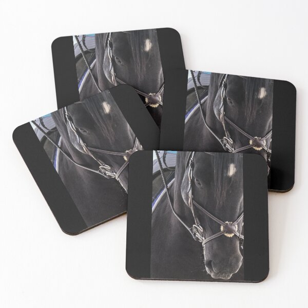 Item preview, Black Dressage Horse designed and sold by May Finch.