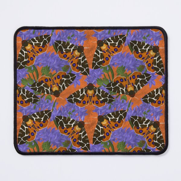 Item preview, Tiger Moths and Cornflowers in Amber designed and sold by MeganSteer.