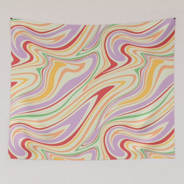 Item preview, Groovy Swirling Liquid Pattern - Vintage Circus designed and sold by Charredsky.
