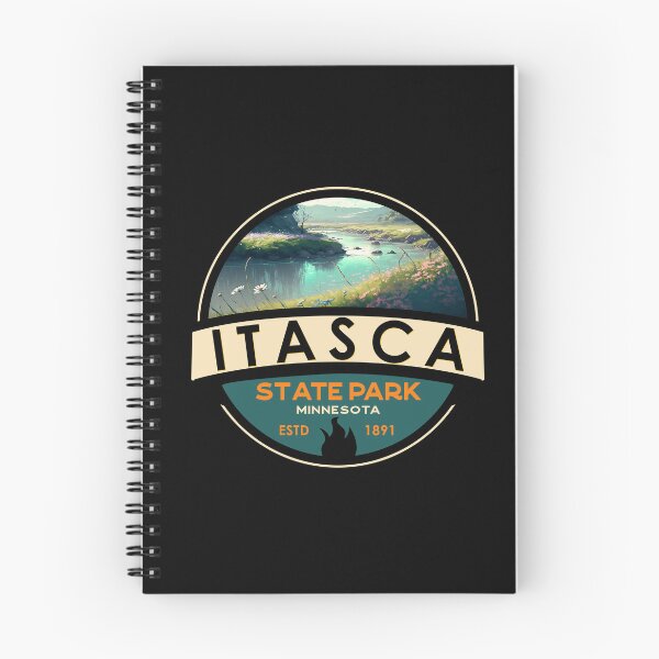 Item preview, Itasca State Park Minnesota Emblem designed and sold by KrisSidDesigns.