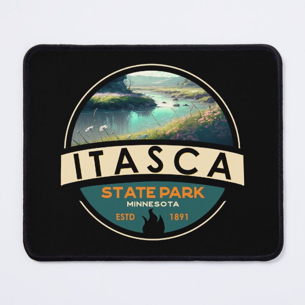 Item preview, Itasca State Park Minnesota Emblem designed and sold by KrisSidDesigns.