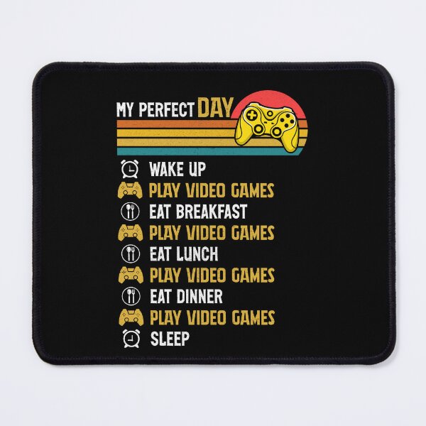 Item preview, Funny My Perfect Day Video Games Cool Gamer Gaming Boys Men designed and sold by Best Designer.