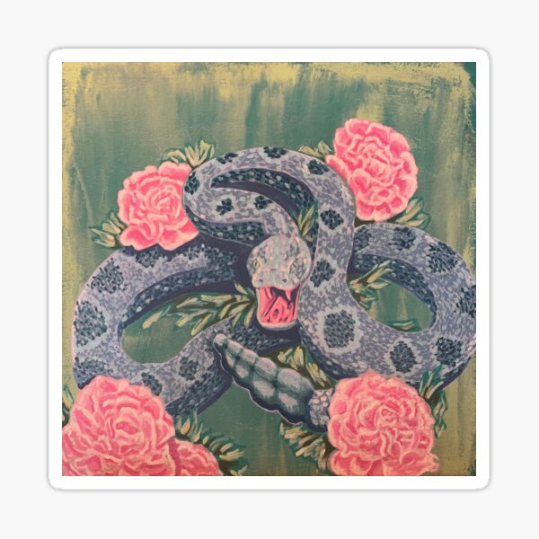 Item preview, A Snake in the Garden designed and sold by Noahofart.