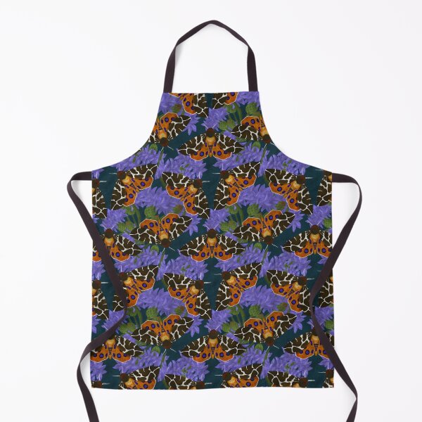 Item preview, Tiger Moths and Cornflowers in Teal designed and sold by MeganSteer.