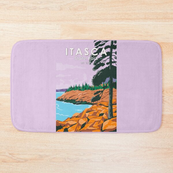 Item preview, Itasca State Park Minnesota Vintage designed and sold by KrisSidDesigns.