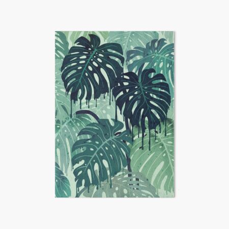 Item preview, Monstera Melt (in Green) designed and sold by littleclyde.
