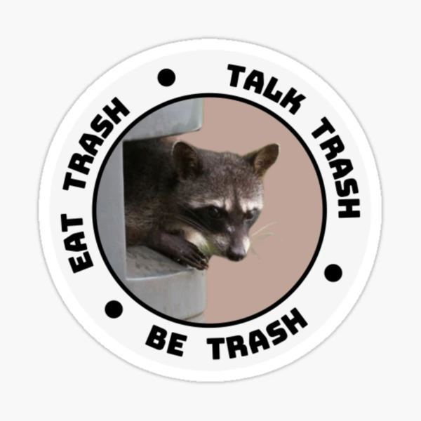 trashtalk 8' Sticker