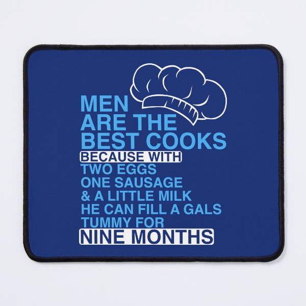 Item preview, Men are the Best Cooks designed and sold by aribluestein.