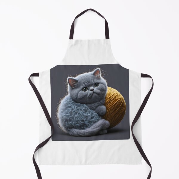 Item preview, Funny And Cute Cat With A Ball Of Wool designed and sold by youngle.