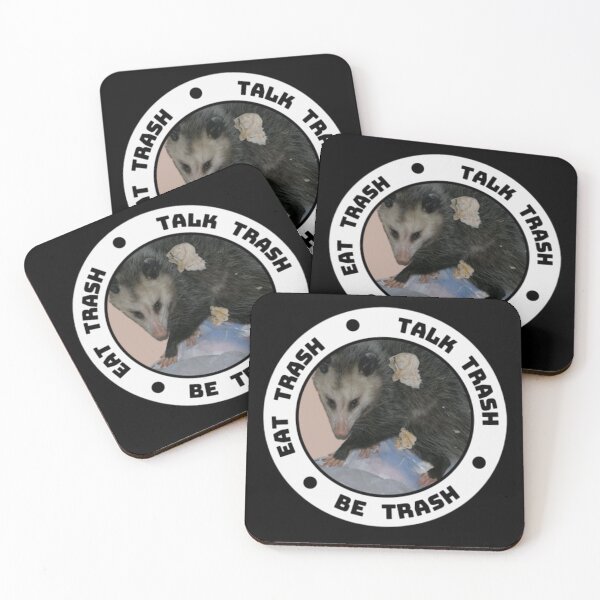 Item preview, Eat Trash, Talk Trash, Be Trash - Funny Opossum Meme designed and sold by SerinsDesigns.
