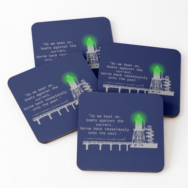 Item preview, Great Gatsby Quote designed and sold by Little Owlet Art.