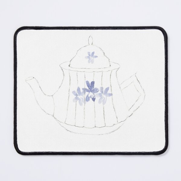 Item preview, Teapot with violets designed and sold by Oruel2727.