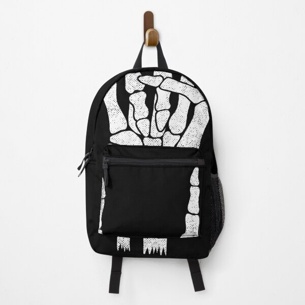 Item preview, Skeleton Hand Rock Metal Sign designed and sold by Creative--Style.