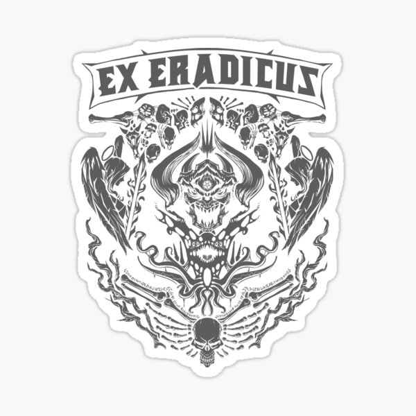 Ex Eradicus T-shirt Sticker