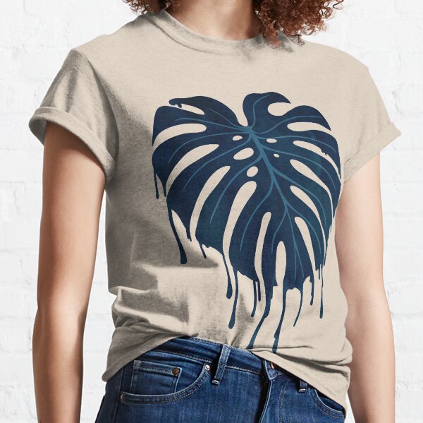 Monstera Melt (in Grün) Classic T-Shirt