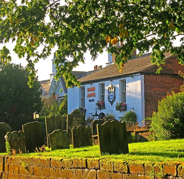 Grappenhall Village sunset