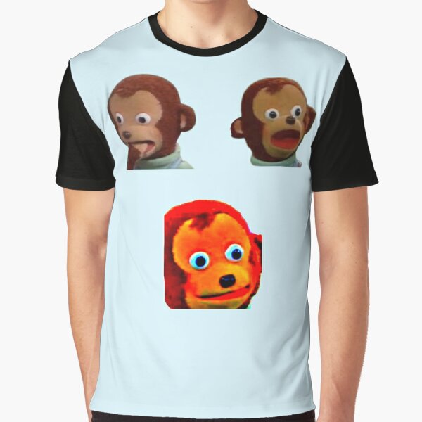 Monkey Stare Meme , Funny Meme T Shirt 6Xl Cotton Cool Tee Monkey Meme  Monkey Puppet Monkey Puppet Meme Memes 2021 2020 Memes - AliExpress