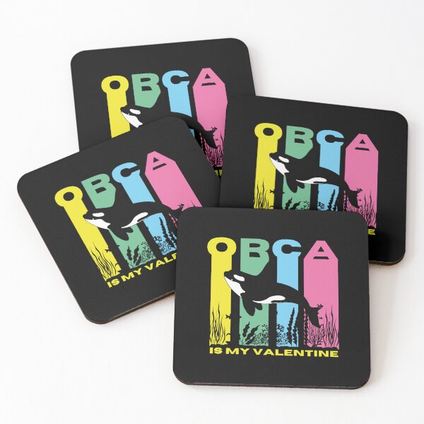 Item preview, Orca Is My Valentine designed and sold by CandyDroidMerch.