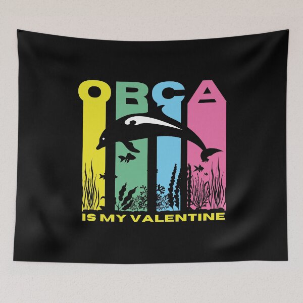 Item preview, Orca Is My Valentine designed and sold by CandyDroidMerch.