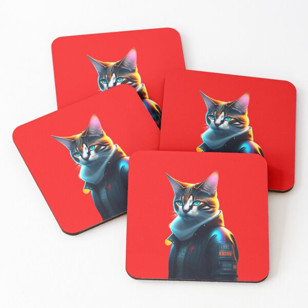 Item preview, Cyberpunk Cat designed and sold by Artist-jc.