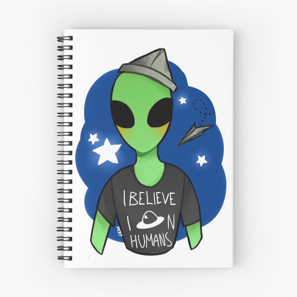 Item preview, I Believe In Humans Alien designed and sold by Lexaachan.