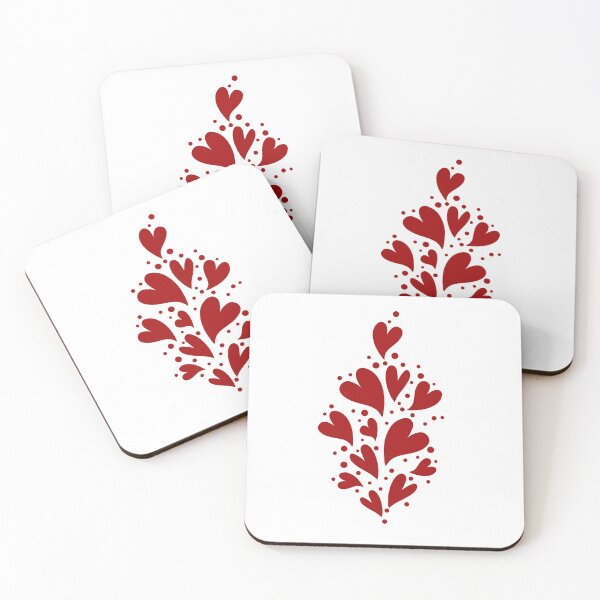 Item preview, Flying Red Hearts, Valentines day designed and sold by OB-Store.