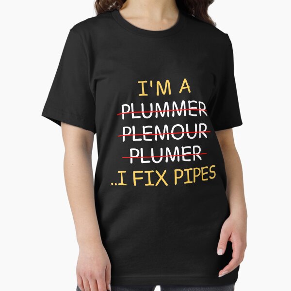 Item preview, Ich bin ein Klempner I Fix Pipes Funny T-Shirt designed and sold by tshirtworld.