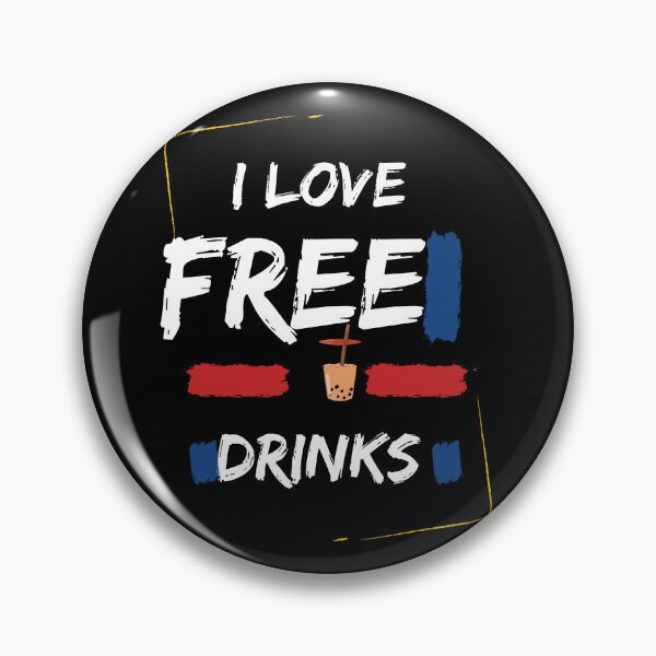 Item preview, I Love Free Drinks , Aesthetic Baby Crop Top , 2000s Inspired Tee, Y2K Slogan Graphic T-Shirt , Birthday Gift For Her designed and sold by dirlkhiat.
