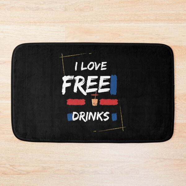 Item preview, I Love Free Drinks , Aesthetic Baby Crop Top , 2000s Inspired Tee, Y2K Slogan Graphic T-Shirt , Birthday Gift For Her designed and sold by dirlkhiat.
