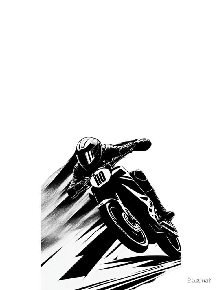 Thumbnail 4 of 4, iPhone Case, Speed Ride Motorcycle designed and sold by Basunat.