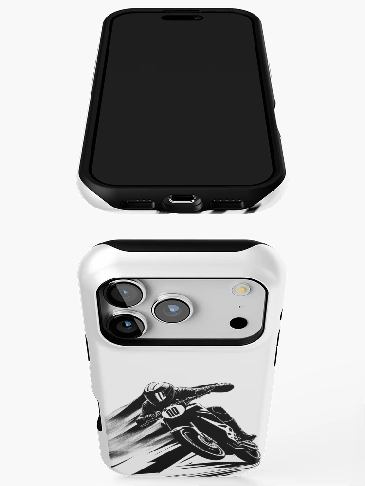 Thumbnail 3 of 4, iPhone Case, Speed Ride Motorcycle designed and sold by Basunat.