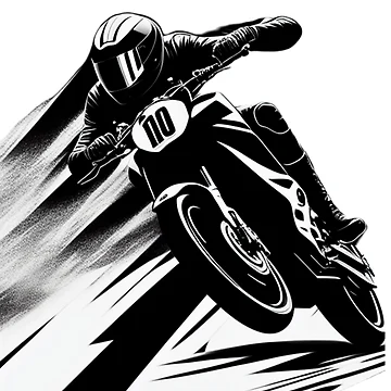 Artwork thumbnail, Speed Ride Motorcycle by Basunat