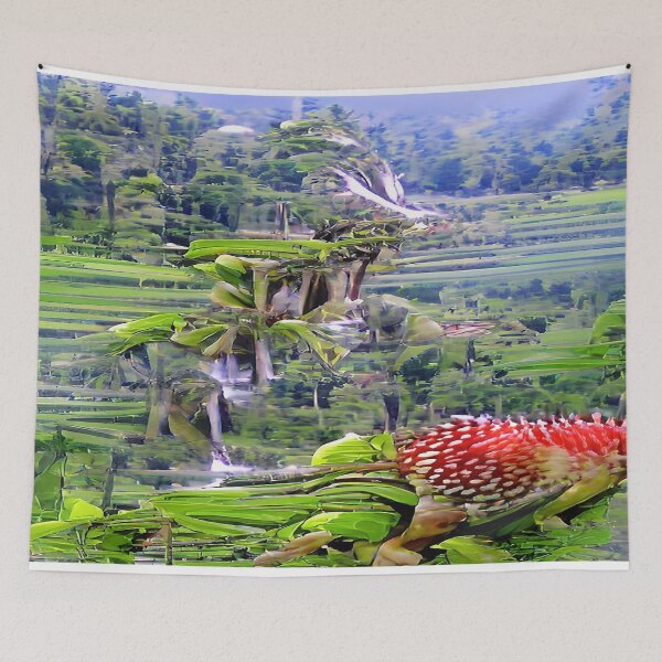 Item preview, Indonesia nature Ai art designed and sold by Mirex88.