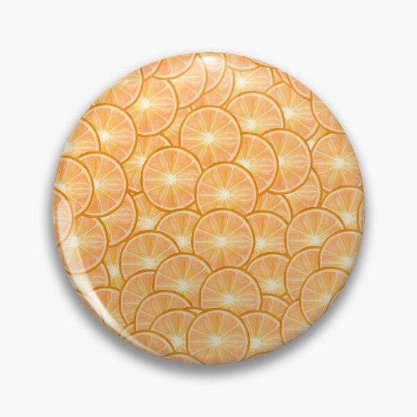 Item preview, All Over Orange Citrus Slice Pattern designed and sold by Deborah Camp.