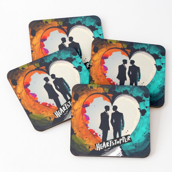Item preview, Bond themed Heartstopper poster - An abstract expression of Love designed and sold by UmagineArts.