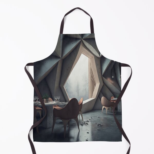 Artikelvorschau, futuristische Innenarchitektur eines Restaurants entworfen und verkauft von BIBIHOX.