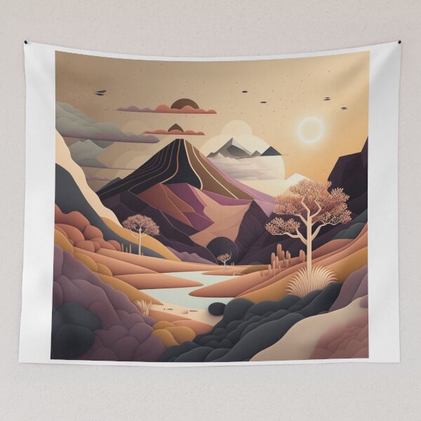 Item preview, Landscape #124 designed and sold by Cheese Design Studio.