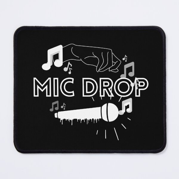 Item preview, "MIC drop" black version designed and sold by TaeMoonic.