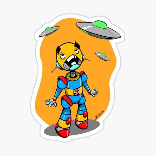 Robotboy Sticker Magnet for Sale by Amane27