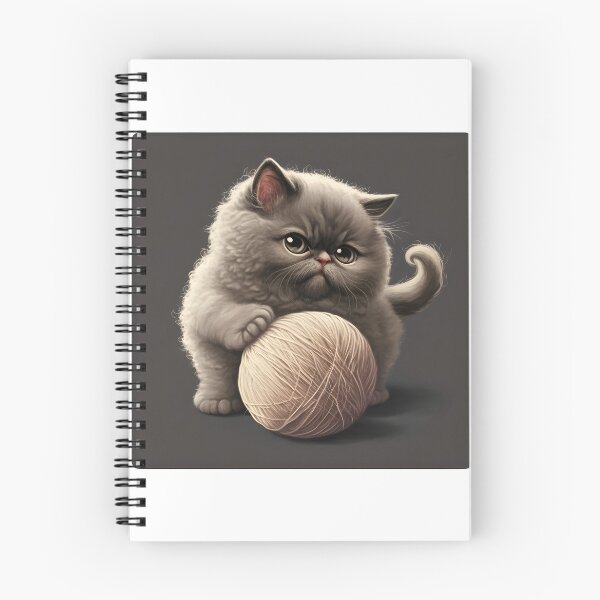 Item preview, Funny And Cute Cat With A Ball Of Wool designed and sold by youngle.