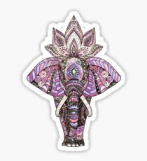 Mandala Elephant - Cool Jewish Sticker T-Shirt Pillow Sticker