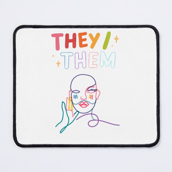 Item preview, They/Them Identity Pronouns designed and sold by earthandorigin.